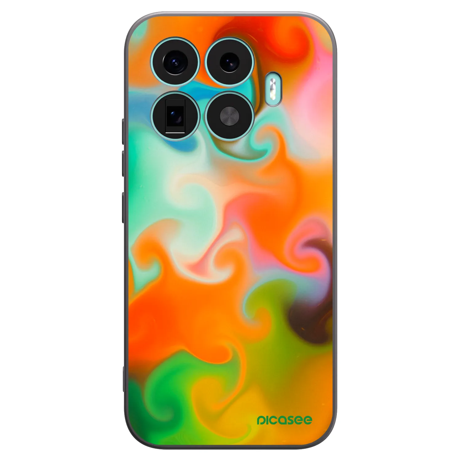 Picasee Μαύρη θήκη σιλικόνης για Xiaomi 17T - Juice