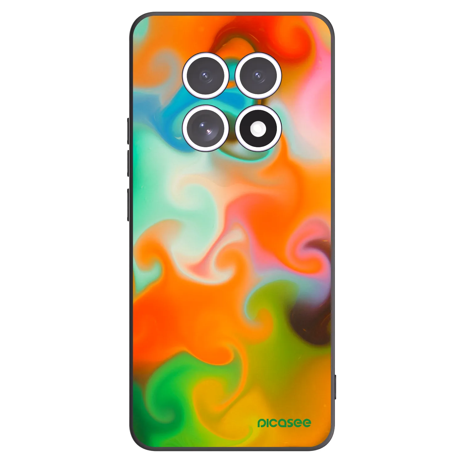 Picasee Μαύρη θήκη σιλικόνης για Xiaomi Redmi Note 15 5G - Juice
