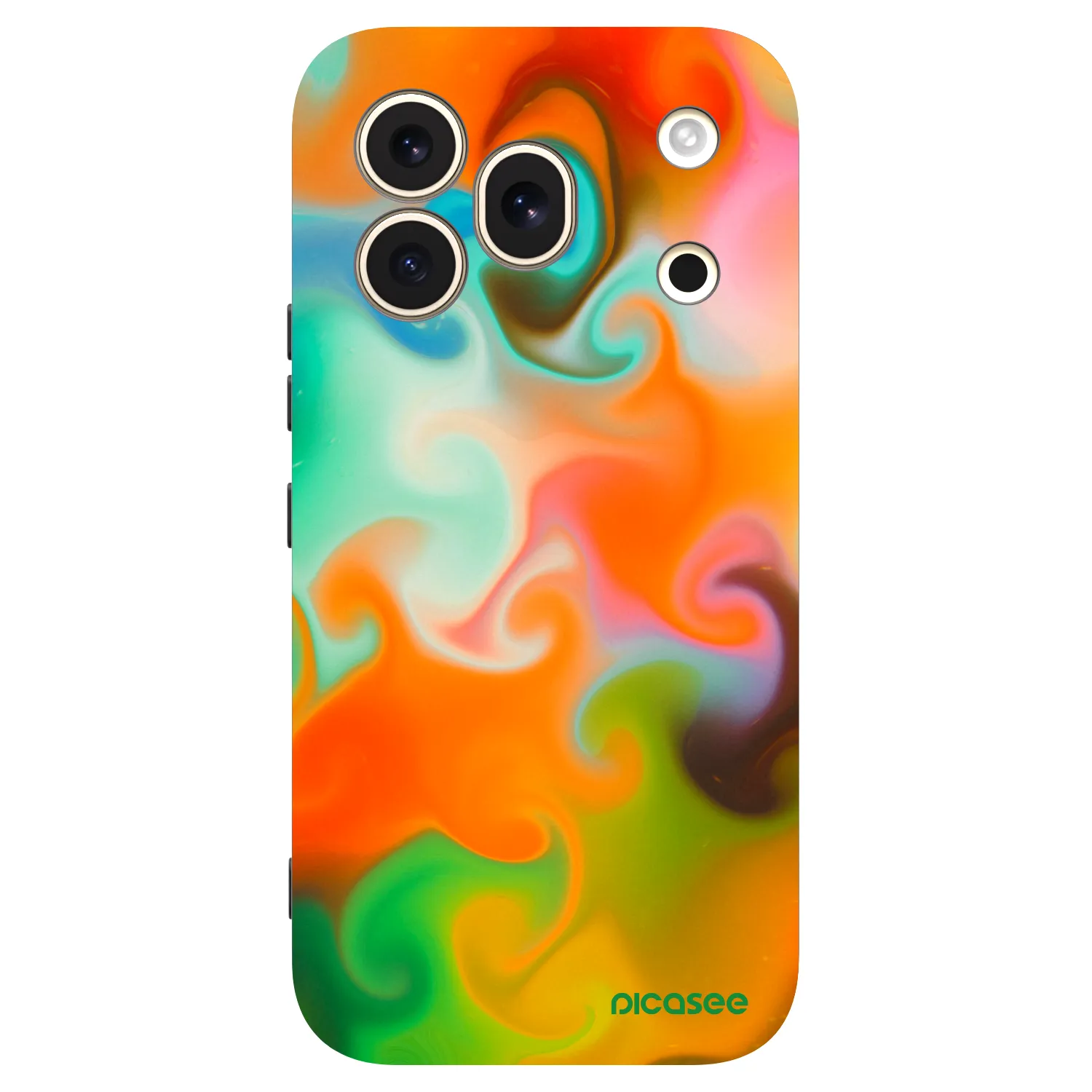 Picasee Μαύρη θήκη σιλικόνης για Honor 600 Pro - Juice