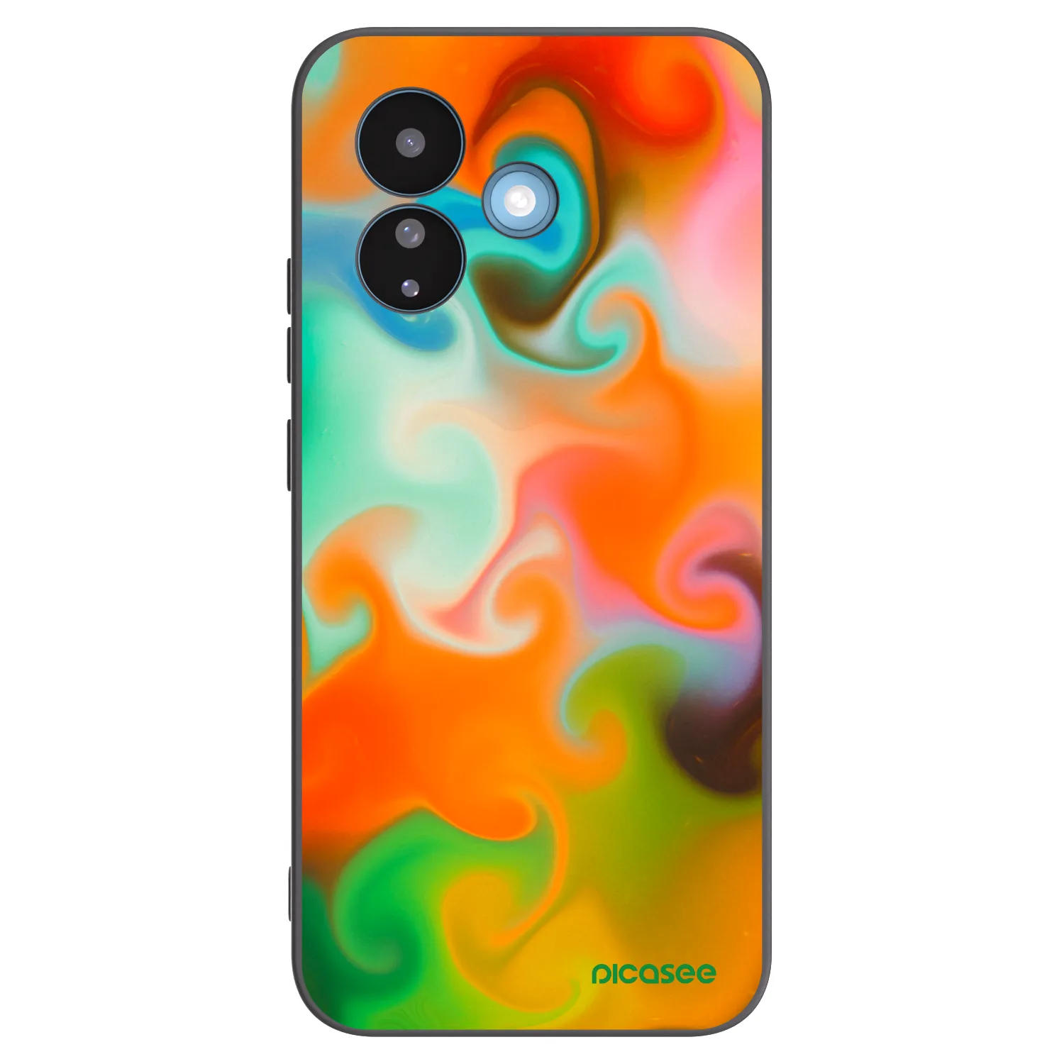 Picasee Μαύρη θήκη σιλικόνης για Xiaomi Redmi Note 17 Pro 5G - Juice