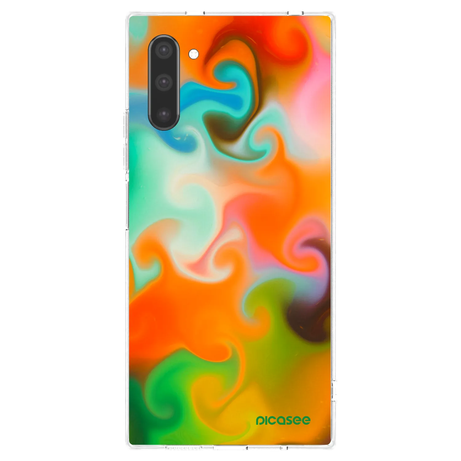 Picasee διαφανής θήκη σιλικόνης Samsung Galaxy Note 10 N970F - Juice