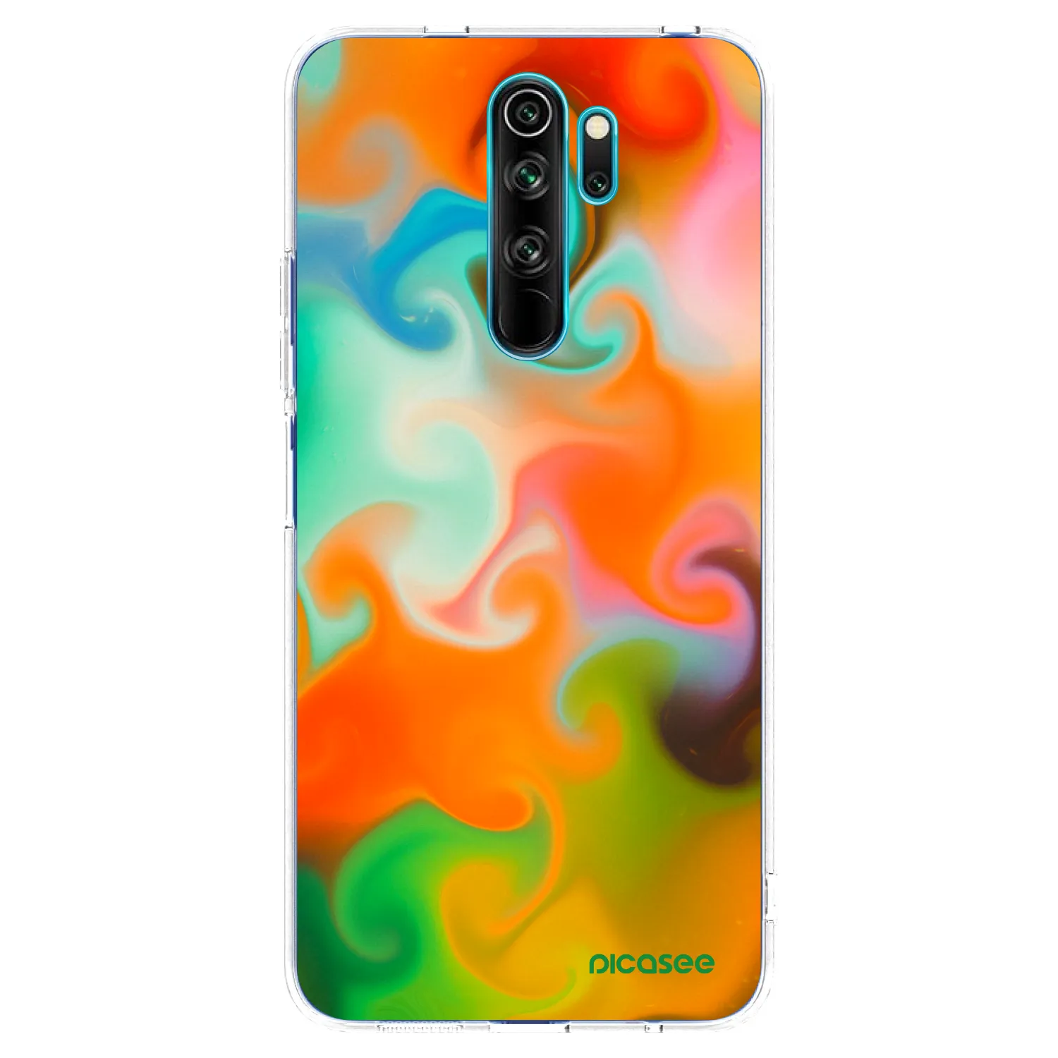 Picasee διαφανής θήκη σιλικόνης Xiaomi Redmi Note 8 Pro - Juice