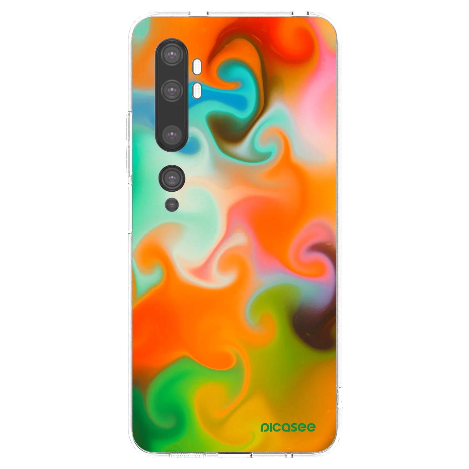 Picasee διαφανής θήκη σιλικόνης Xiaomi Mi Note 10 (Pro) - Juice