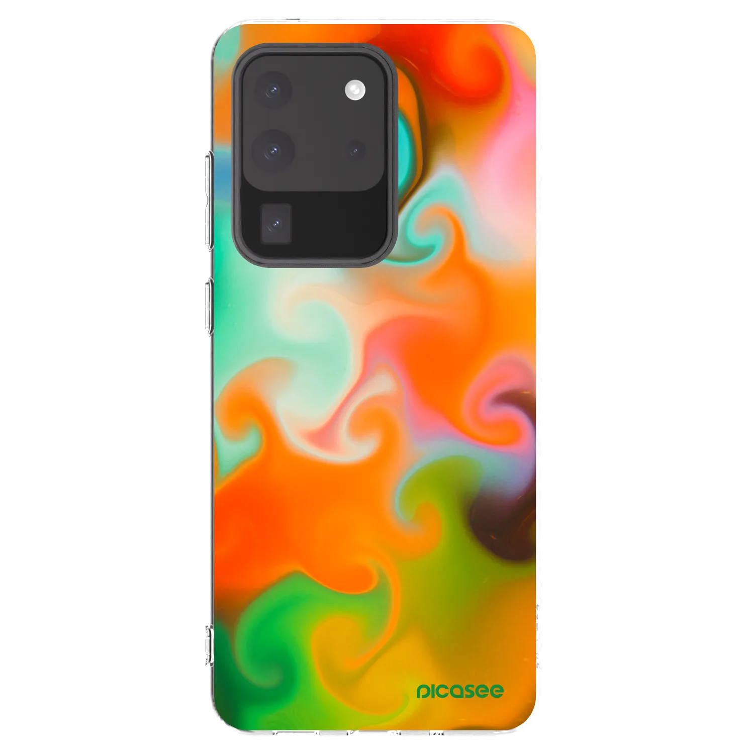 Picasee διαφανής θήκη σιλικόνης Samsung Galaxy S20 Ultra 5G G988F - Juice