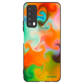 Picasee Μαύρη θήκη σιλικόνης για Huawei P Smart 2021 - Juice