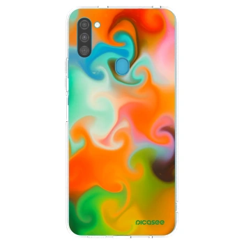 Picasee διαφανής θήκη σιλικόνης Samsung Galaxy M11 - Juice