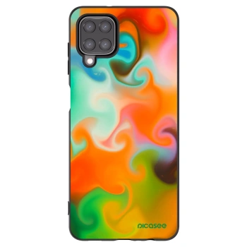 Picasee Μαύρη θήκη σιλικόνης για Samsung Galaxy A12 A125F - Juice