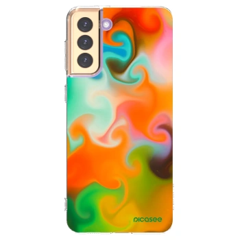 Picasee διαφανής θήκη σιλικόνης Samsung Galaxy S21+ 5G G996F - Juice