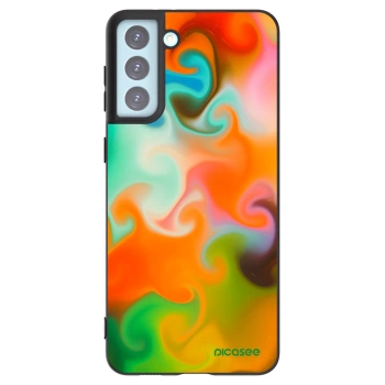 Picasee Μαύρη θήκη σιλικόνης για Samsung Galaxy S21+ 5G G996F - Juice