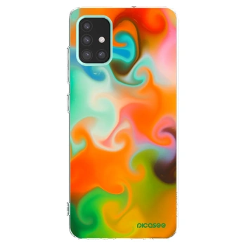 Picasee διαφανής θήκη σιλικόνης Samsung Galaxy M31s - Juice
