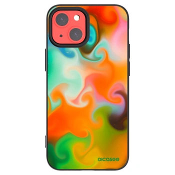 Picasee Μαύρη θήκη σιλικόνης για Apple iPhone 13 mini - Juice