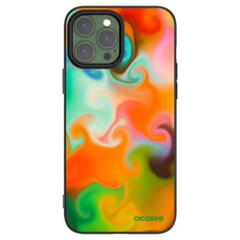 Picasee Μαύρη θήκη σιλικόνης για Apple iPhone 13 Pro Max - Juice