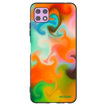 Picasee Μαύρη θήκη σιλικόνης για Samsung Galaxy A22 A226B 5G - Juice
