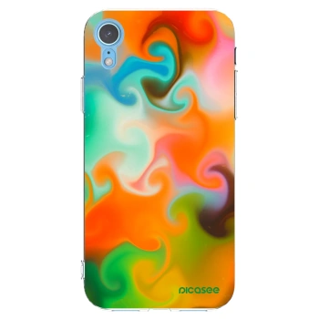 Picasee διαφανής θήκη σιλικόνης Apple iPhone XR - Juice
