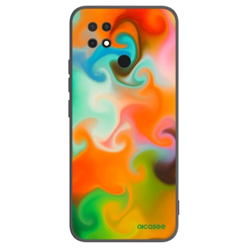 Picasee Μαύρη θήκη σιλικόνης για Xiaomi Redmi 10C - Juice