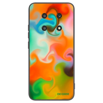 Picasee Μαύρη θήκη σιλικόνης για Honor Magic4 Lite 5G - Juice