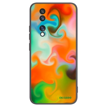 Picasee Μαύρη θήκη σιλικόνης για Honor 70 - Juice