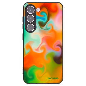 Picasee Μαύρη θήκη σιλικόνης για Samsung Galaxy S23 5G - Juice