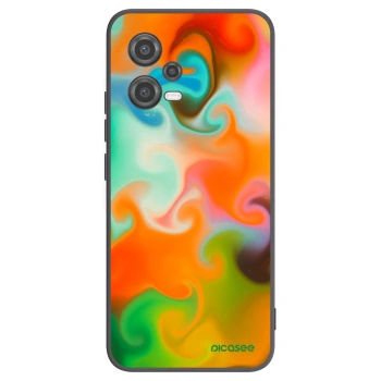 Picasee Μαύρη θήκη σιλικόνης για Xiaomi Poco X5 - Juice