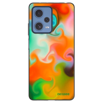 Picasee Μαύρη θήκη σιλικόνης για Xiaomi Redmi Note 12 Pro 5G - Juice