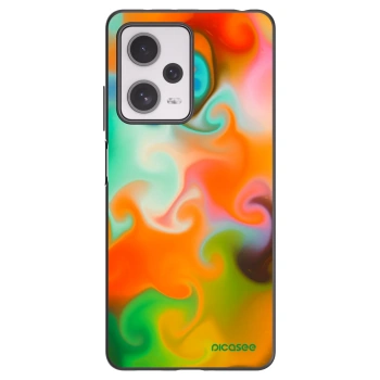 Picasee Μαύρη θήκη σιλικόνης για Xiaomi Redmi Note 12 Pro+ 5G - Juice