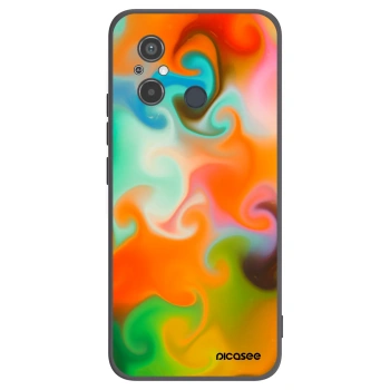 Picasee Μαύρη θήκη σιλικόνης για Xiaomi Redmi 12C - Juice