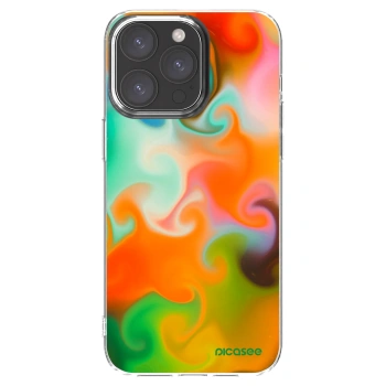 Picasee διαφανής θήκη σιλικόνης Apple iPhone 15 Pro Max - Juice
