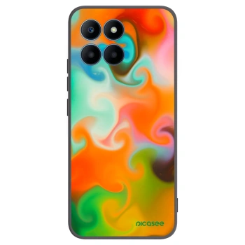 Picasee Μαύρη θήκη σιλικόνης για Honor 70 Lite - Juice
