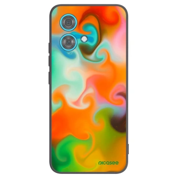 Picasee Μαύρη θήκη σιλικόνης για Motorola Edge 40 Neo - Juice