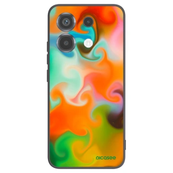 Picasee Μαύρη θήκη σιλικόνης για Xiaomi Poco X6 - Juice