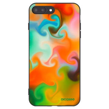 Picasee Μαύρη θήκη σιλικόνης για Apple iPhone 7 Plus - Juice