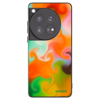 Picasee Μαύρη θήκη σιλικόνης για OnePlus 12 5G - Juice