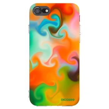 Picasee διαφανής θήκη σιλικόνης Apple iPhone 7 - Juice