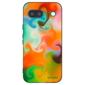 Picasee Μαύρη θήκη σιλικόνης για Google Pixel 8 - Juice