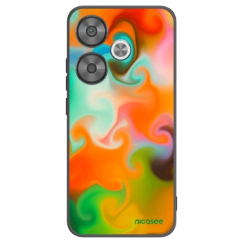 Picasee Μαύρη θήκη σιλικόνης για Xiaomi Poco F6 - Juice