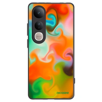 Picasee Μαύρη θήκη σιλικόνης για Vivo V50 Lite 5G - Juice
