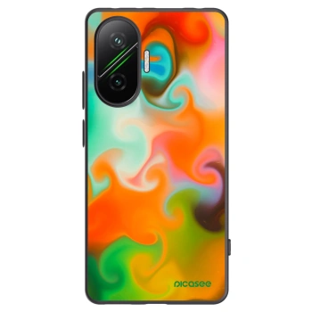 Picasee Μαύρη θήκη σιλικόνης για Xiaomi Poco F7 5G - Juice