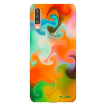 Picasee διαφανής θήκη σιλικόνης Samsung Galaxy A70 A705F - Juice