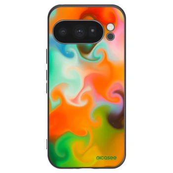 Picasee Μαύρη θήκη σιλικόνης για Google Pixel 10 Pro - Juice