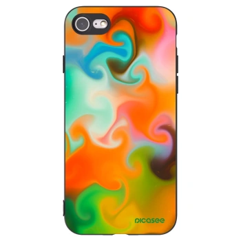 Picasee Μαύρη θήκη σιλικόνης για Apple iPhone SE 2020 - Juice