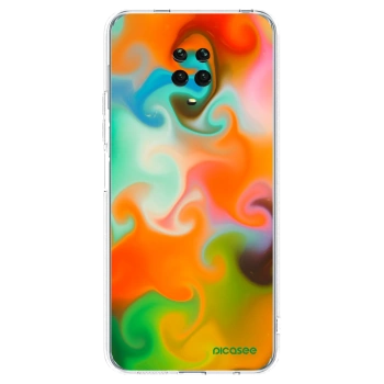 Picasee διαφανής θήκη σιλικόνης Xiaomi Redmi Note 9 Pro - Juice