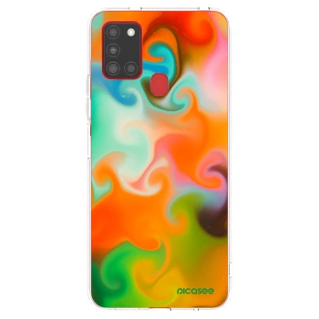 Picasee διαφανής θήκη σιλικόνης Samsung Galaxy A21s - Juice
