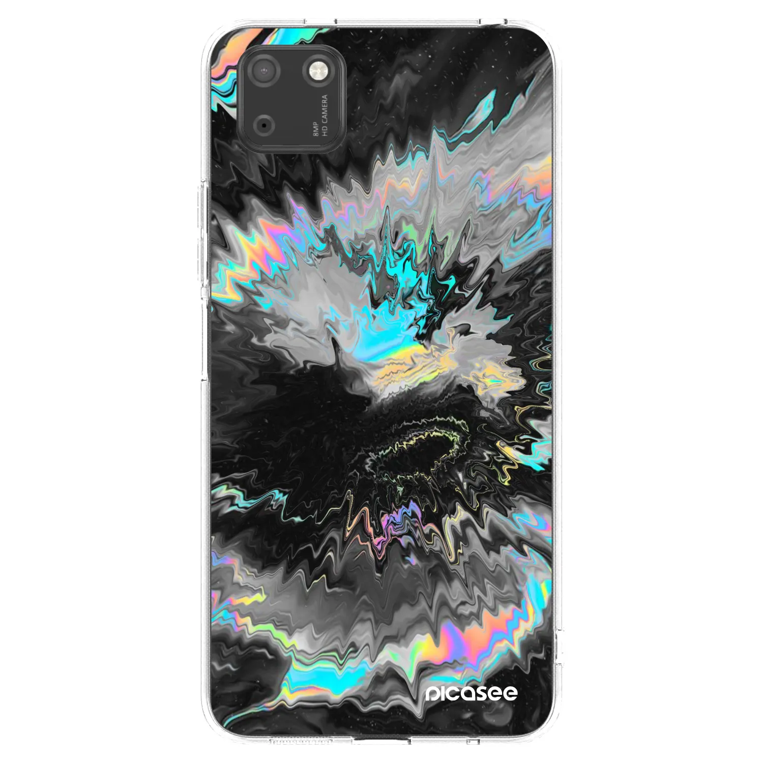 Picasee διαφανής θήκη σιλικόνης Huawei Y5P - Magnetic