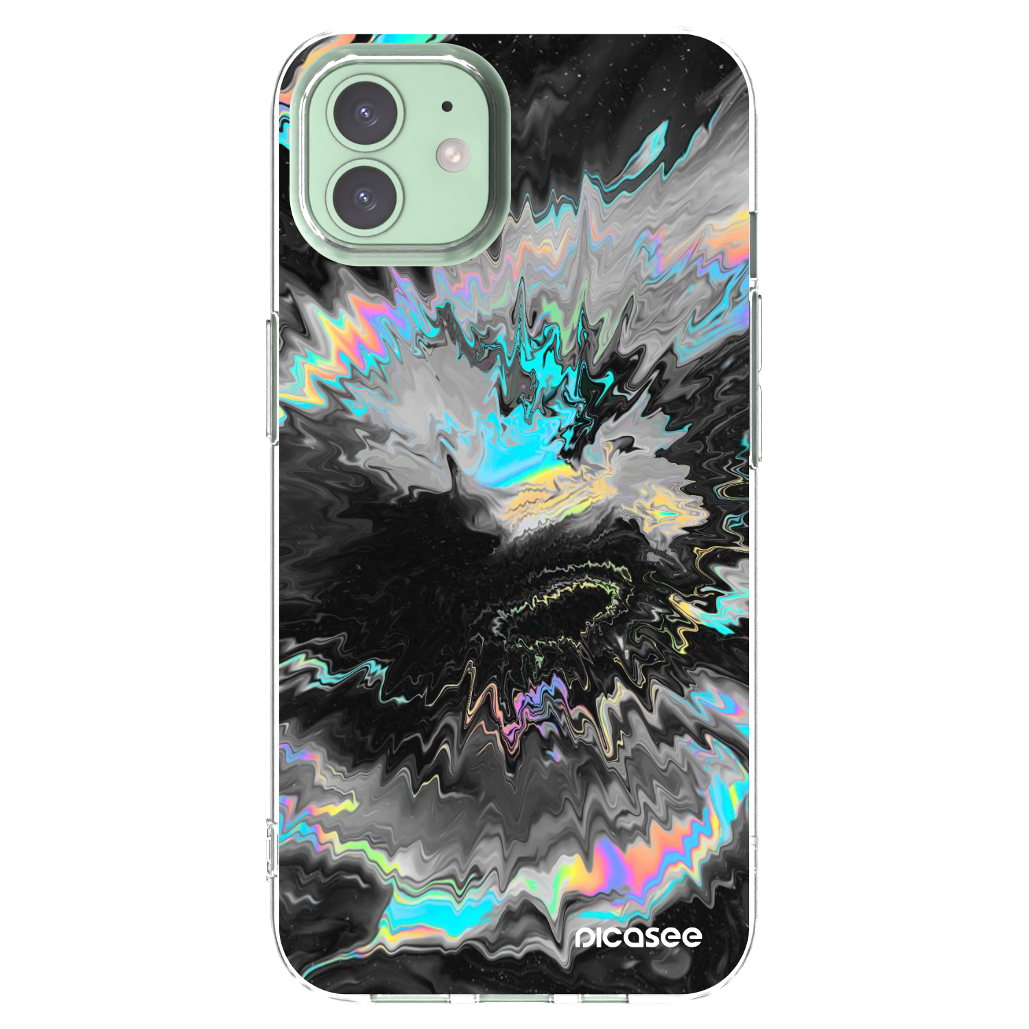 Picasee διαφανής θήκη σιλικόνης Apple iPhone 12 Pro - Magnetic