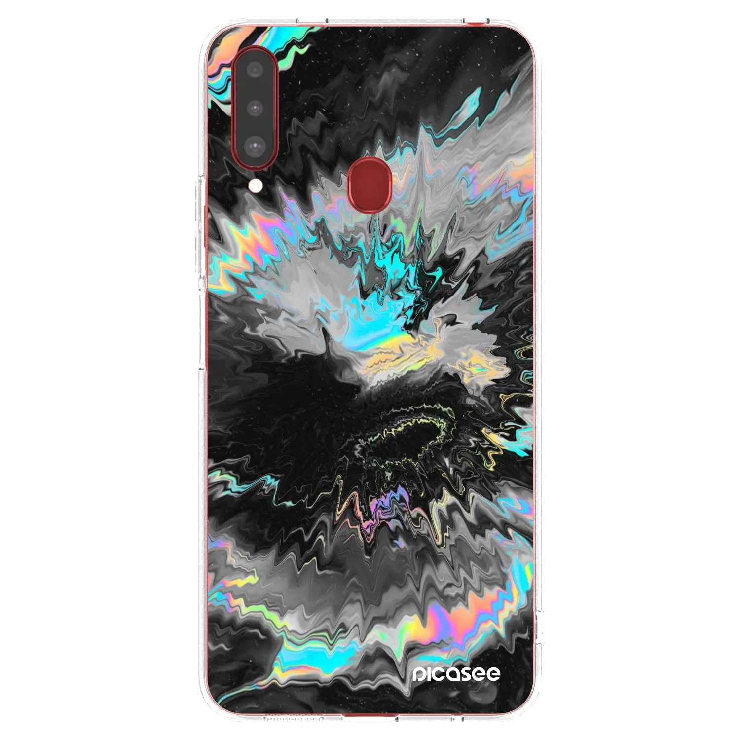 Picasee διαφανής θήκη σιλικόνης Samsung Galaxy A20s - Magnetic