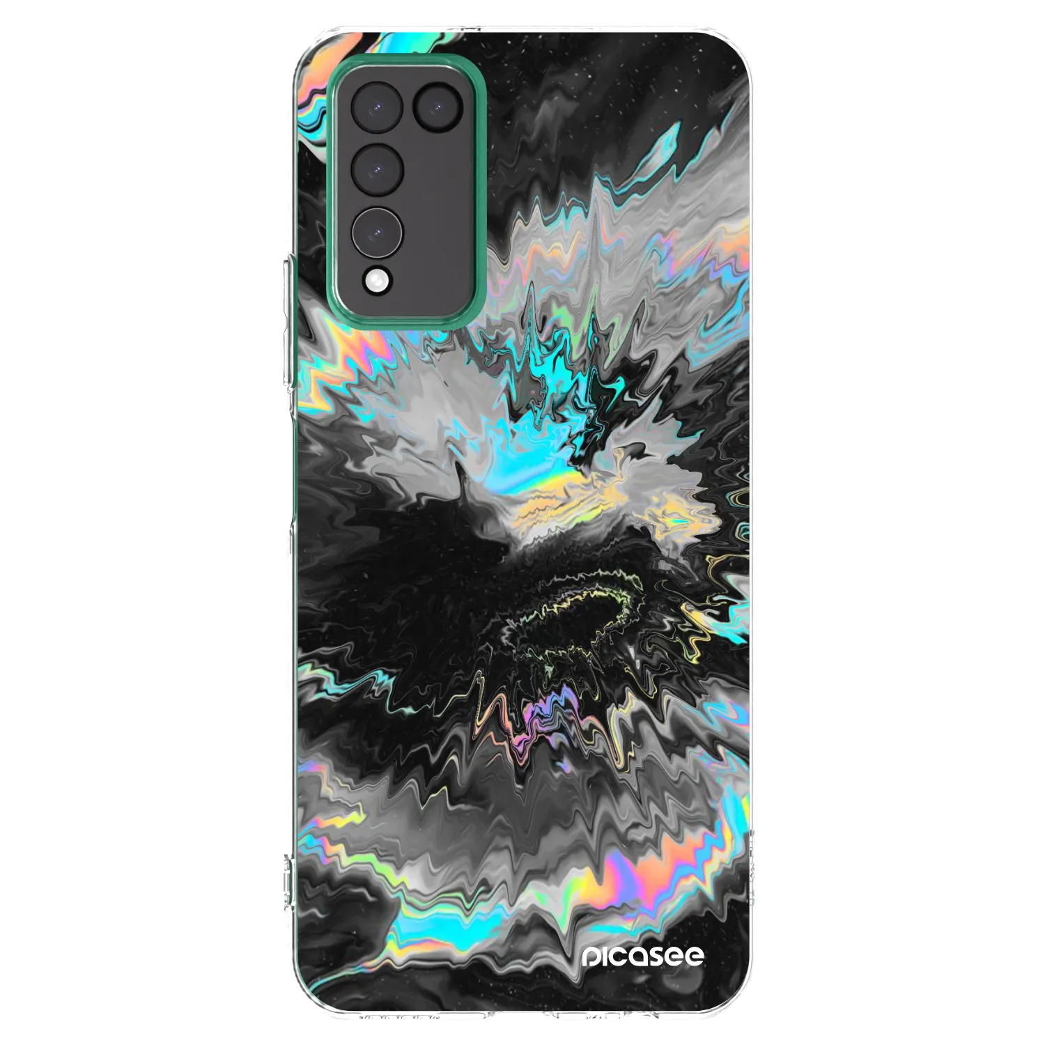 Picasee διαφανής θήκη σιλικόνης Honor 10X Lite - Magnetic