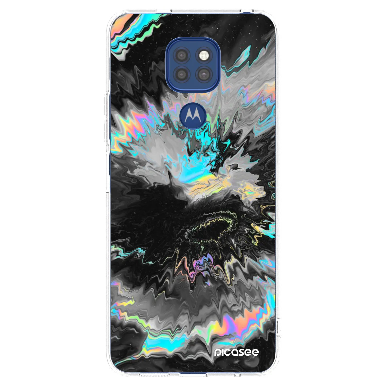 Picasee διαφανής θήκη σιλικόνης Motorola Moto G9 Play - Magnetic