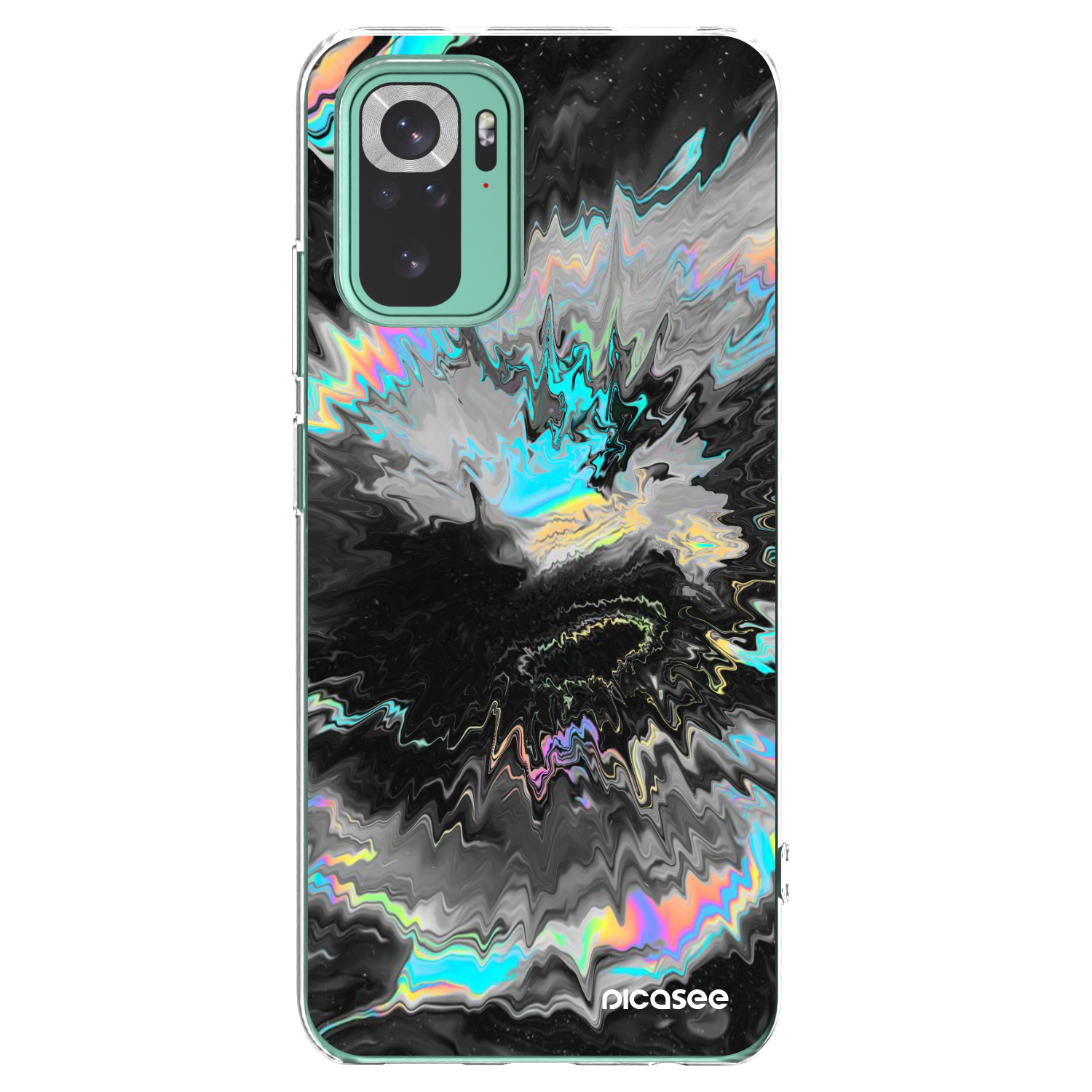 Picasee διαφανής θήκη σιλικόνης Xiaomi Redmi Note 10 Pro - Magnetic