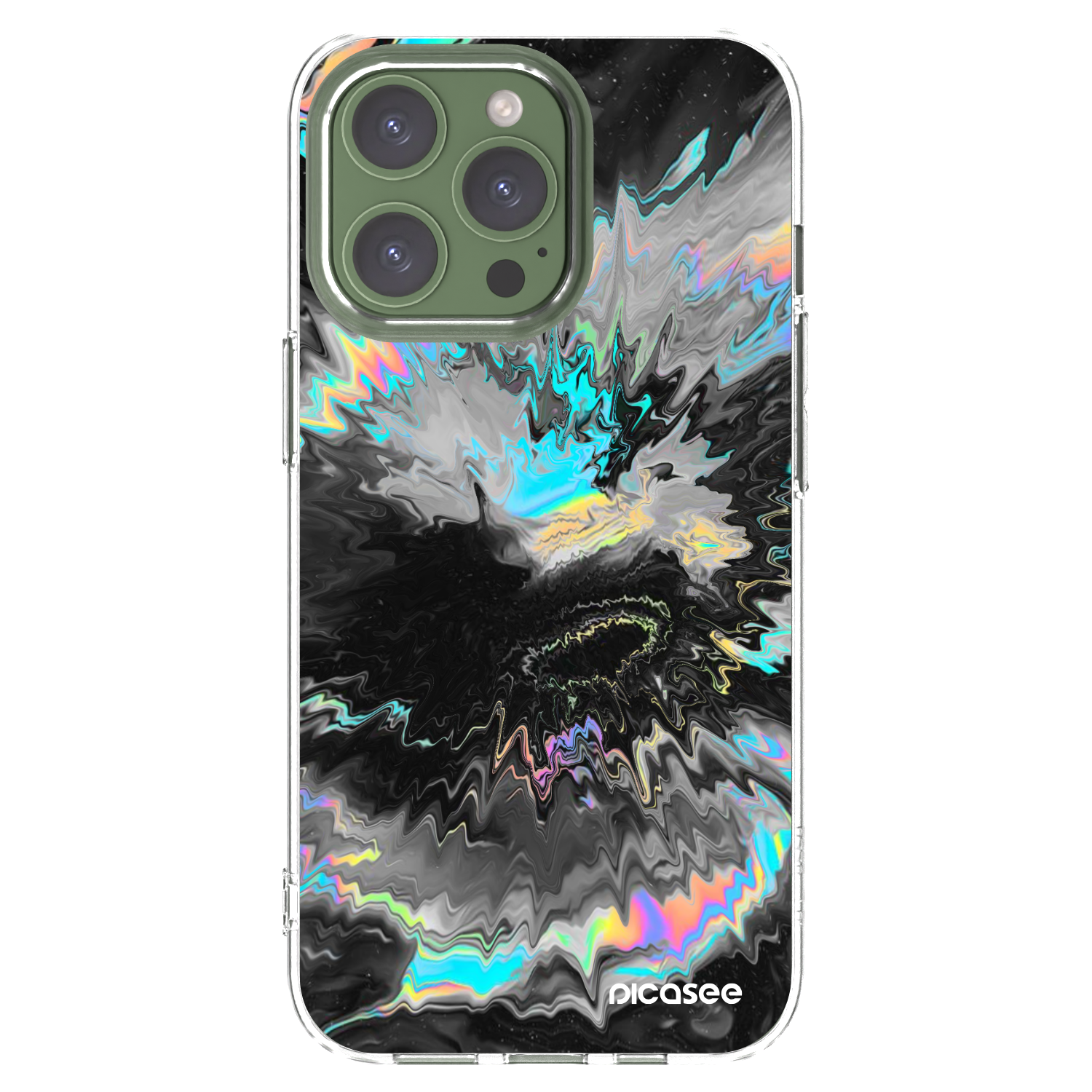 Picasee διαφανής θήκη σιλικόνης Apple iPhone 13 Pro - Magnetic