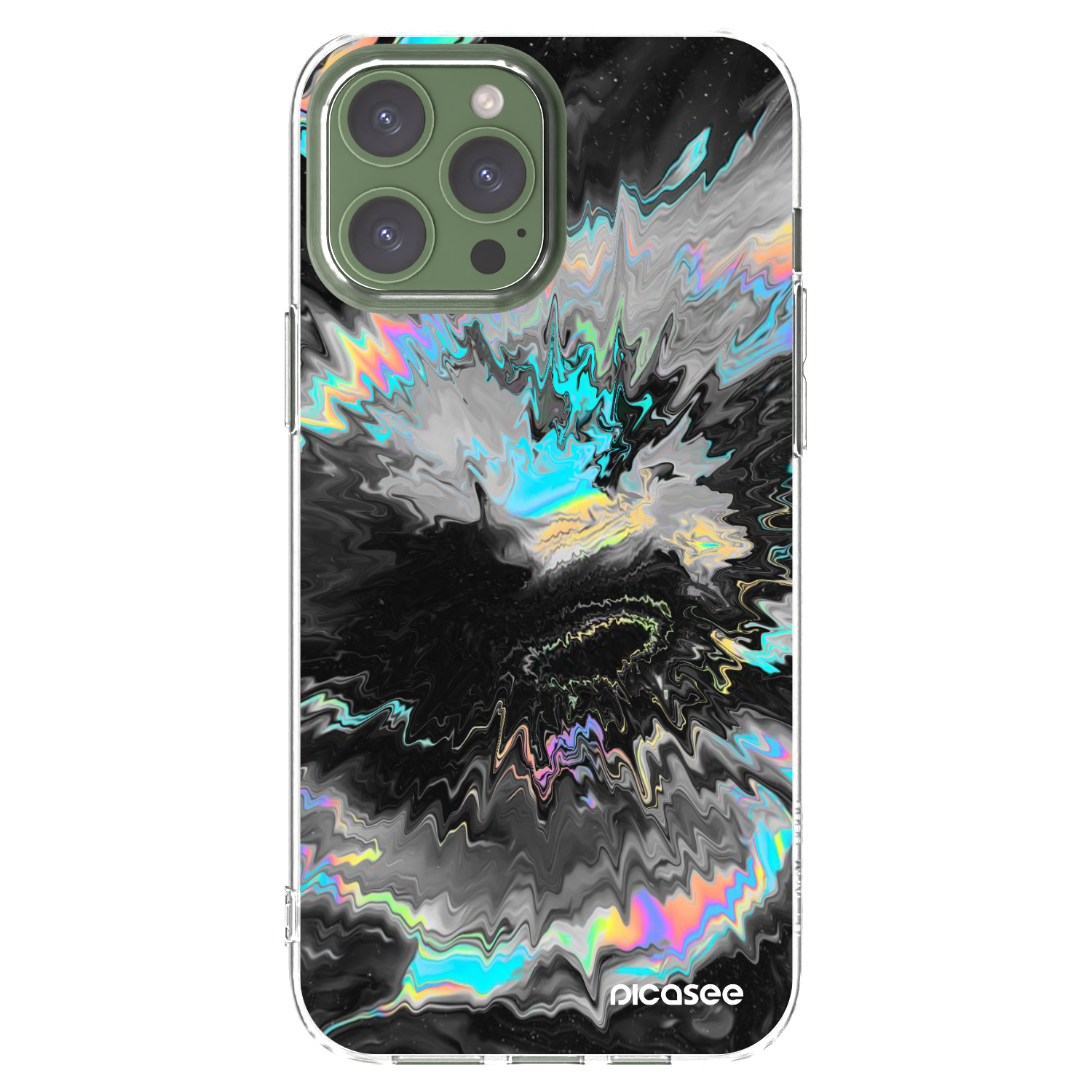 Picasee διαφανής θήκη σιλικόνης Apple iPhone 13 Pro Max - Magnetic